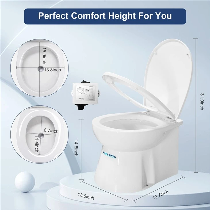 Boat Macerator Toilet